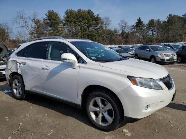 2T2BK1BA3CC129922 - 2012 LEXUS RX 350 WHITE photo 4