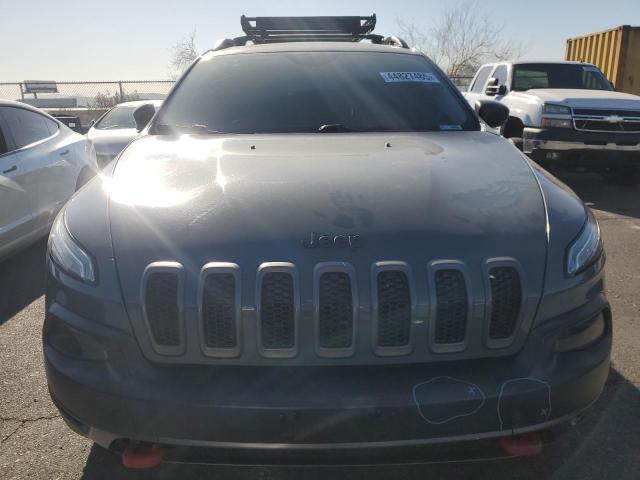1C4PJMBS6FW685595 - 2015 JEEP CHEROKEE TRAILHAWK GRAY photo 5