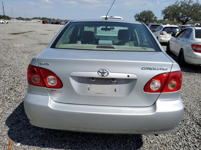 1NXBR32E28Z030710 - 2008 TOYOTA COROLLA CE SILVER photo 6