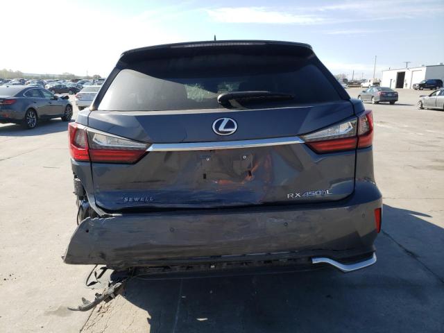 JTJHGKFA2N2026540 - 2022 LEXUS RX 450H L GRAY photo 6