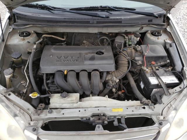 1NXBR32E54Z245847 - 2004 TOYOTA COROLLA CE SILVER photo 11