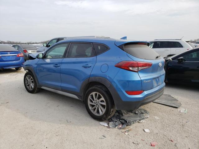 KM8J33A45JU703744 - 2018 HYUNDAI TUCSON SEL BLUE photo 2