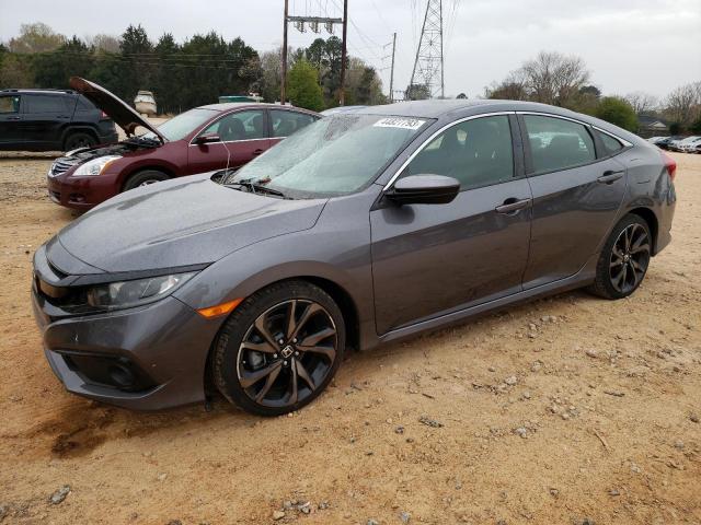 2HGFC2F87KH509898 - 2019 HONDA CIVIC SPORT 灰色 照片 1