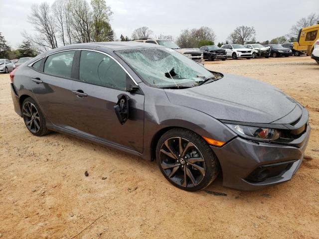 2HGFC2F87KH509898 - 2019 HONDA CIVIC SPORT 灰色 照片 4