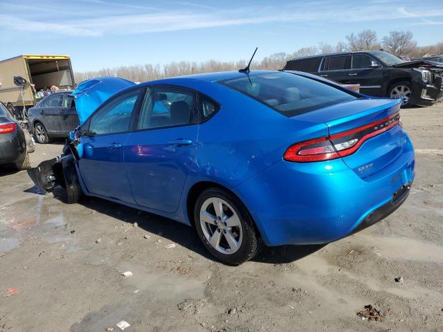 1C3CDFBB3GD623803 - 2016 DODGE DART SXT BLUE photo 2