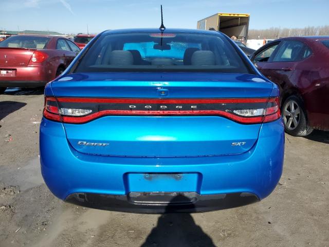 1C3CDFBB3GD623803 - 2016 DODGE DART SXT BLUE photo 6