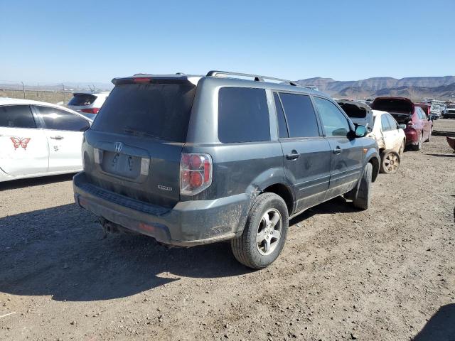 2HKYF186X6H551757 - 2006 HONDA PILOT EX TEAL photo 3