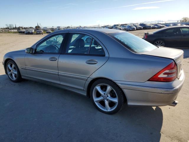 WDBRF40J44F534724 - 2004 MERCEDES-BENZ C 230K SPORT SEDAN TAN photo 2