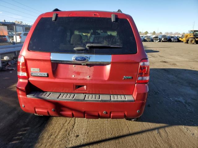 1FMCU9EG5CKB49973 - 2012 FORD ESCAPE LIMITED RED photo 6