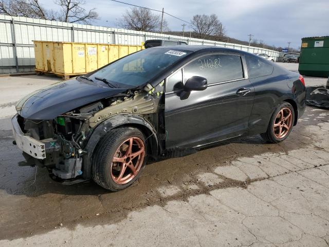 2HGFG3B84CH541645 - 2012 HONDA CIVIC EX BLACK photo 1