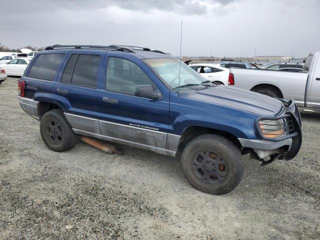 1J4GW48S21C694467 - 2001 JEEP GRAND CHER LAREDO BLUE photo 4