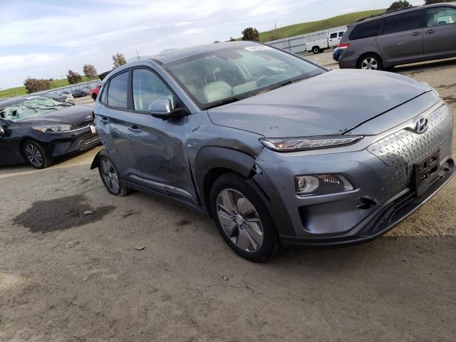 KM8K53AG6KU047872 - 2019 HYUNDAI KONA ULTIMATE GRAY photo 4