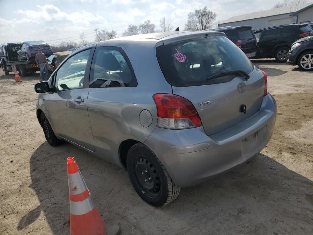 JTDJT4K3XA5301552 - 2010 TOYOTA YARIS GRAY photo 2