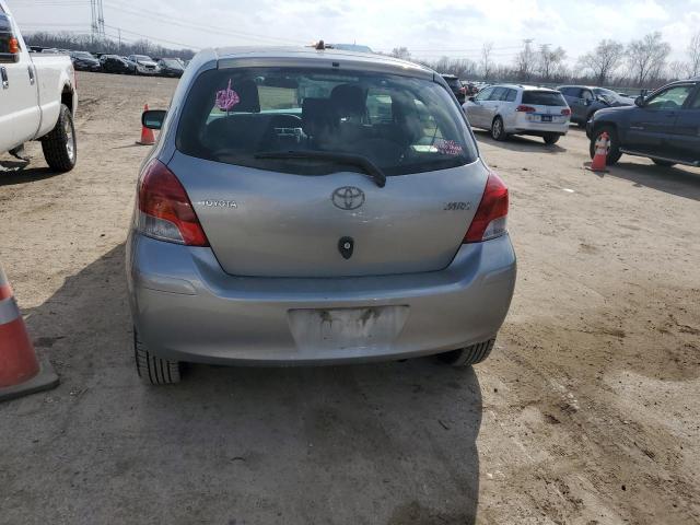 JTDJT4K3XA5301552 - 2010 TOYOTA YARIS GRAY photo 6