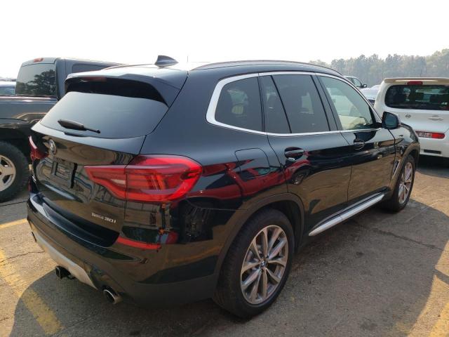 5UXTR7C52KLR45843 - 2019 BMW X3 SDRIVE30I Schwarz Foto 3