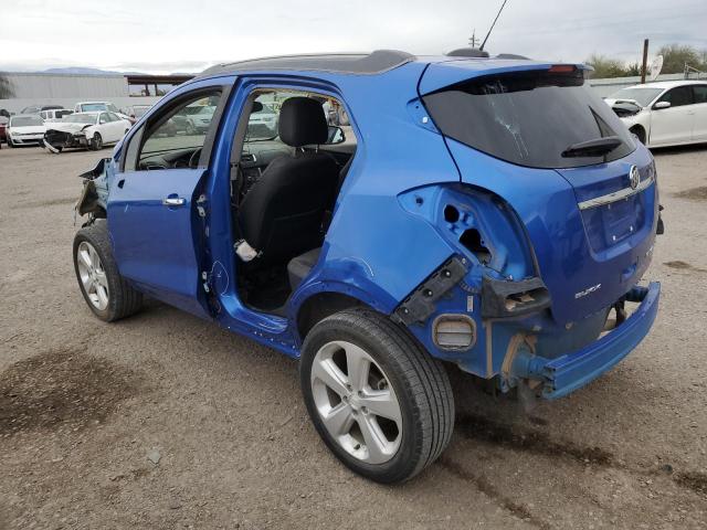 KL4CJASB7GB753841 - 2016 BUICK ENCORE BLUE photo 2