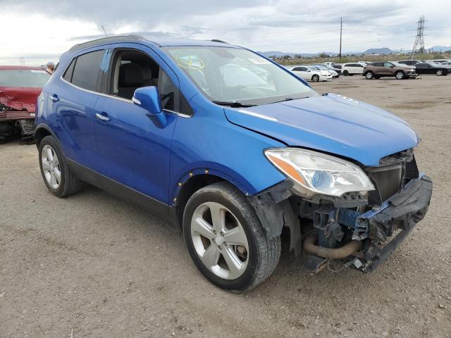 KL4CJASB7GB753841 - 2016 BUICK ENCORE BLUE photo 4