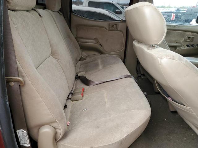 5TEGN92N02Z144566 - 2002 TOYOTA TACOMA DOUBLE CAB PRERUNNER RED photo 10