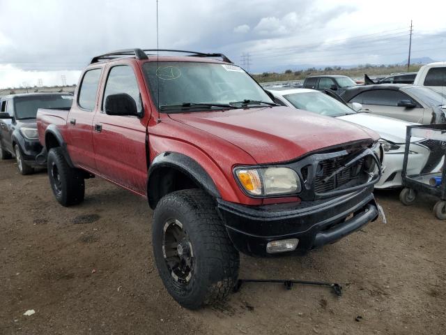 5TEGN92N02Z144566 - 2002 TOYOTA TACOMA DOUBLE CAB PRERUNNER RED photo 4
