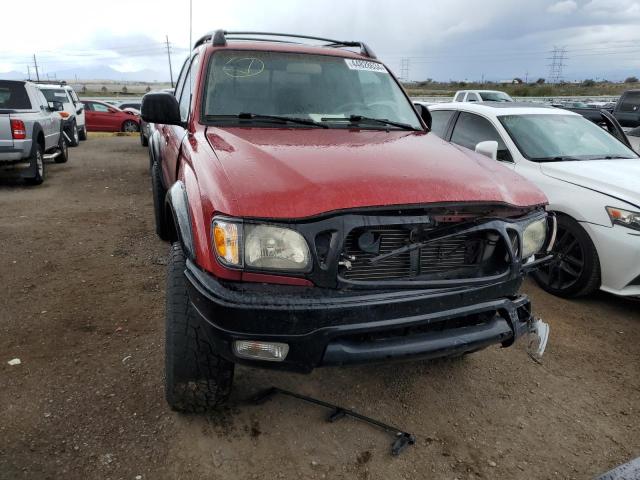 5TEGN92N02Z144566 - 2002 TOYOTA TACOMA DOUBLE CAB PRERUNNER RED photo 5