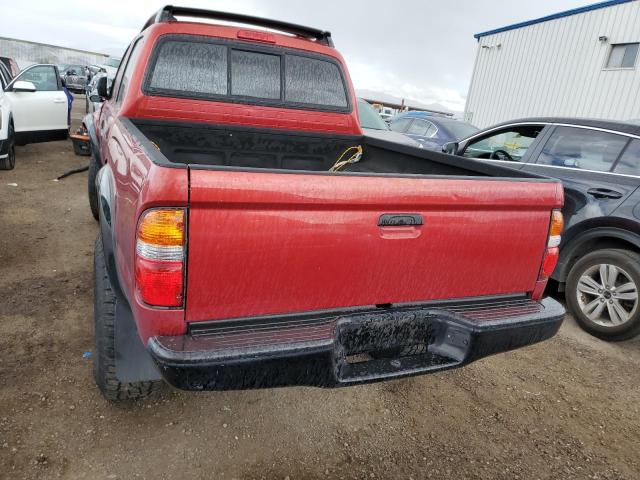 5TEGN92N02Z144566 - 2002 TOYOTA TACOMA DOUBLE CAB PRERUNNER RED photo 6