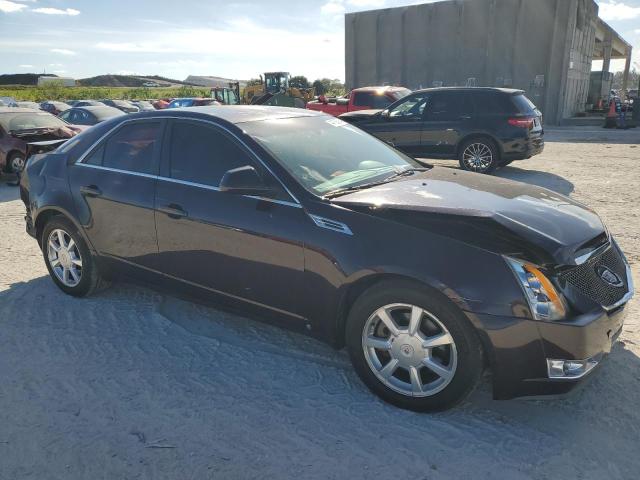 1G6DF577090168186 - 2009 CADILLAC CTS PURPLE photo 4