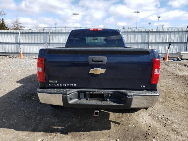 1GCRKREAXBZ456464 - 2011 CHEVROLET SILVERADO K1500 LS BLUE photo 6