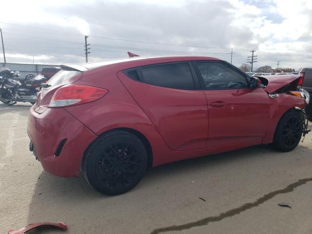 KMHTC6AD0HU307645 - 2017 HYUNDAI VELOSTER RED photo 3