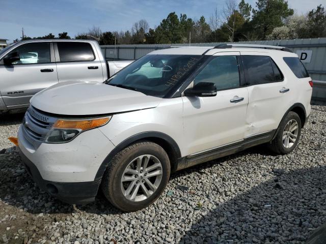 1FM5K7D89FGC34075 - 2015 FORD EXPLORER XLT WHITE photo 1