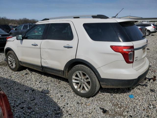 1FM5K7D89FGC34075 - 2015 FORD EXPLORER XLT WHITE photo 2