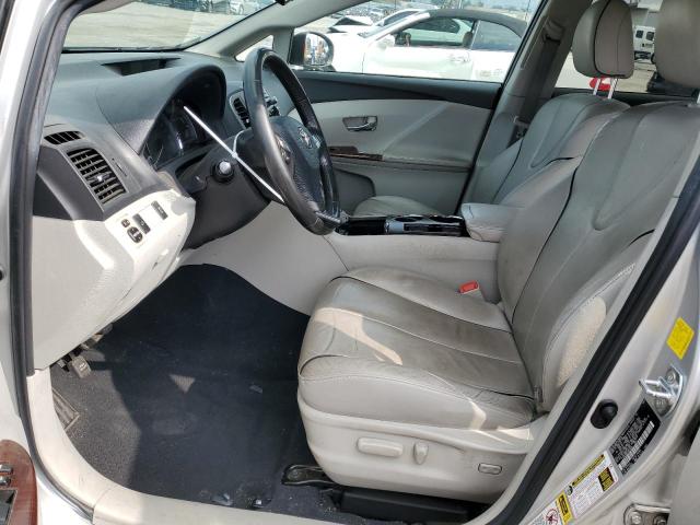 4T3ZK3BBXAU033084 - 2010 TOYOTA VENZA SILVER photo 7