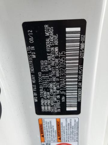 JF1ZNAA13D2709575 - 2013 TOYOTA SCION FR-S თეთრი ფოტო 13