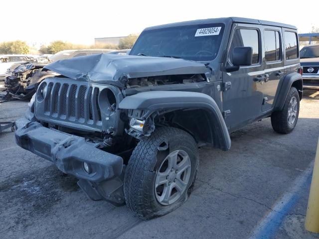 1C4HJXDGXMW514747 - 2021 JEEP WRANGLER U SPORT GRAY photo 1