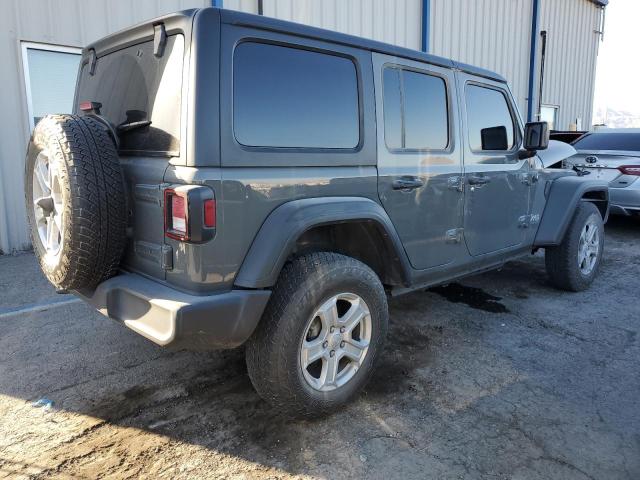 1C4HJXDGXMW514747 - 2021 JEEP WRANGLER U SPORT GRAY photo 3