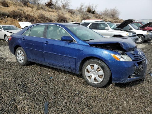 4T1BK46K87U024449 - 2007 TOYOTA CAMRY LE BLUE photo 4