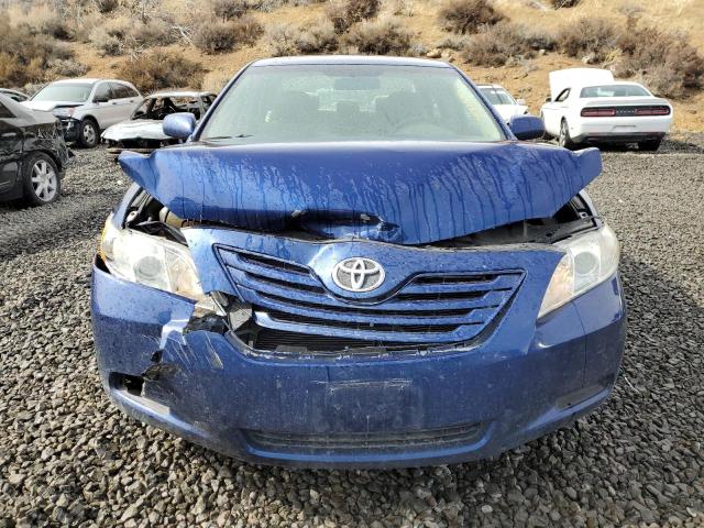 4T1BK46K87U024449 - 2007 TOYOTA CAMRY LE BLUE photo 5