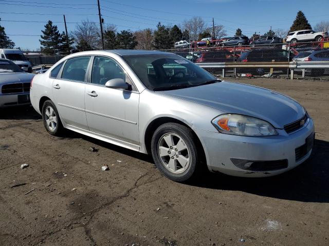 2G1WB5EK0A1227912 - 2010 CHEVROLET IMPALA LT SILVER photo 4