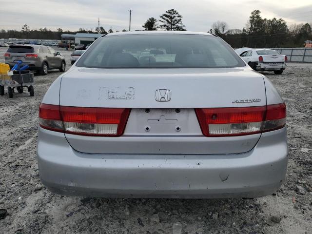 1HGCM56344A000701 - 2004 HONDA ACCORD LX SILVER photo 6