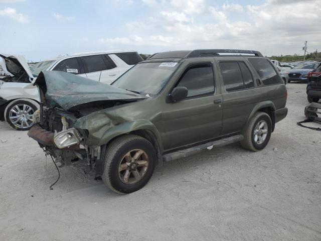 JN8DR09Y64W920450 - 2004 NISSAN PATHFINDER LE GREEN photo 1