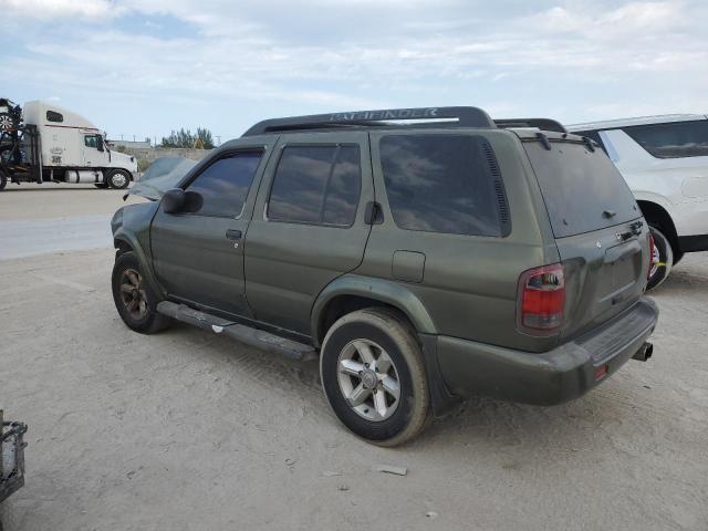 JN8DR09Y64W920450 - 2004 NISSAN PATHFINDER LE GREEN photo 2