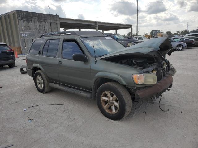 JN8DR09Y64W920450 - 2004 NISSAN PATHFINDER LE GREEN photo 4