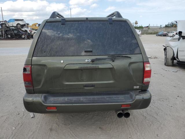 JN8DR09Y64W920450 - 2004 NISSAN PATHFINDER LE GREEN photo 6