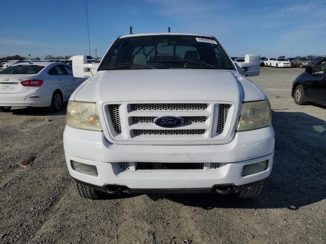 1FTPX04554KD30274 - 2004 FORD F150 WHITE photo 5