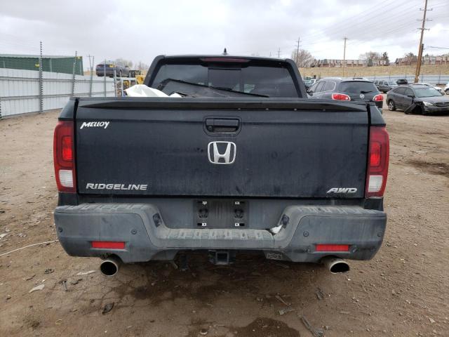 5FPYK3F79NB022257 - 2022 HONDA RIDGELINE RTL BLACK photo 6