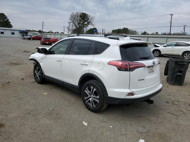 JTMZFREV1JJ181636 - 2018 TOYOTA RAV4 LE WHITE photo 2