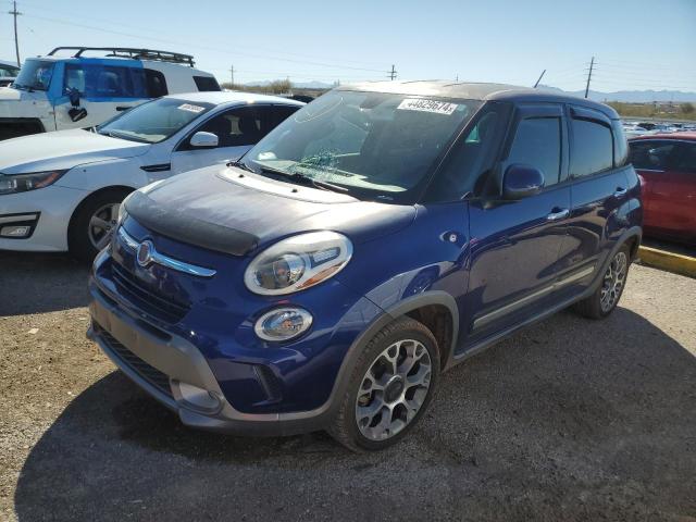 ZFBCFADH9FZ031370 - 2015 FIAT 500L TREKKING BLUE photo 1