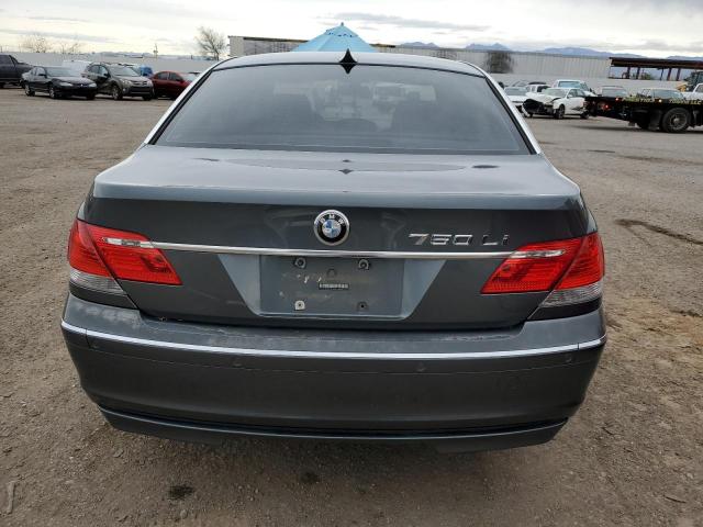 WBAHN83506DT60863 - 2006 BMW 750 LI GRAY photo 6