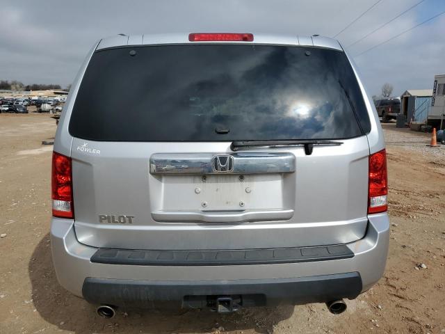 5FNYF3H49AB002150 - 2010 HONDA PILOT EX SILVER photo 6