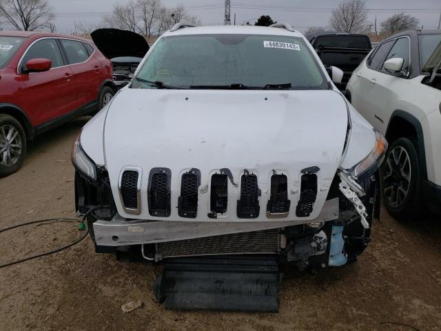 1C4PJLLX7JD557567 - 2018 JEEP CHEROKEE LATITUDE PLUS WHITE photo 5