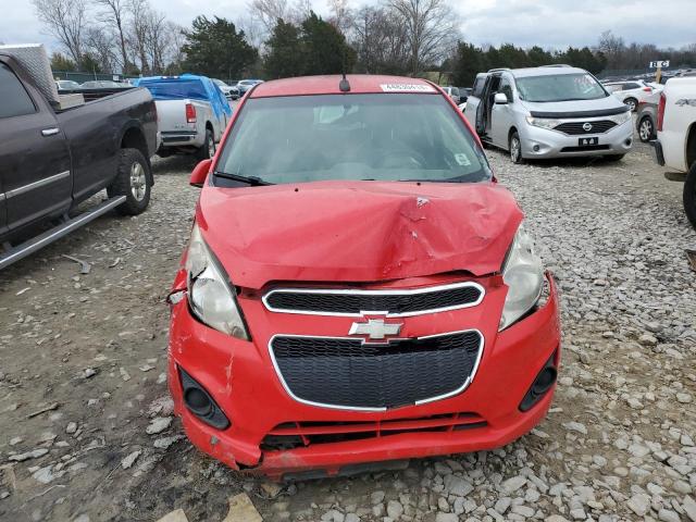 KL8CD6S92DC525395 - 2013 CHEVROLET SPARK 1LT RED photo 5